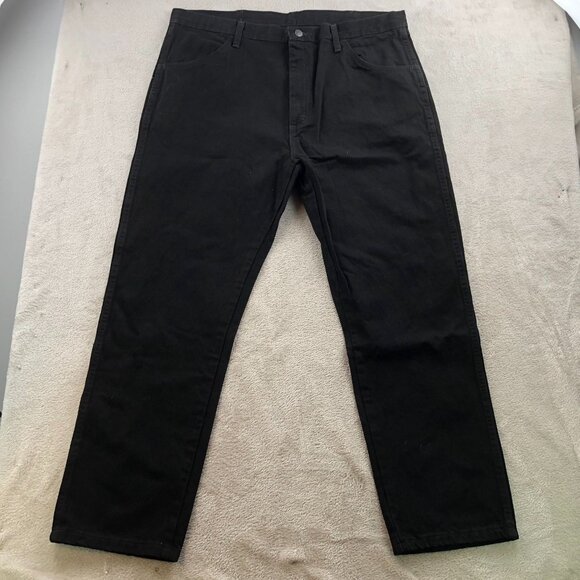 NWT Rustler From Wrangler Men Work Jeans Size 40x30 Regular Fit Straight Relaxed - Picture 12 of 13